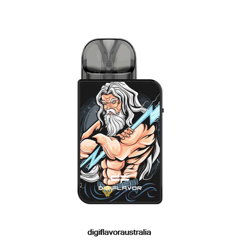 Digiflavor U Pod Kit L0DLP56 Zeus Dark - Digiflavor Vape