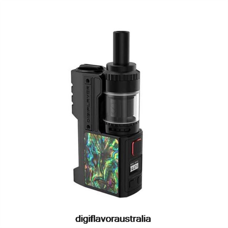 Digiflavor Z1 SBS Kit With Siren 3 Gta L0DLP109 Black Abalone Shell - Digiflavor Sydney