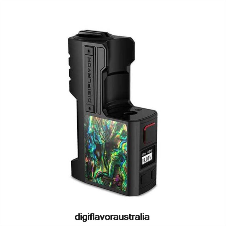 Digiflavor Z1 SBS 80W Mod L0DLP105 Black Abalone Shell - Geekvape Digiflavor Review