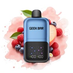 GEEK BAR 2GO 50000 Puffs Dual Tank 20mL 5% Nicotine Peach & Berries
