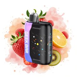 GEEK BAR Pulse X 42K Puffs Dual Mesh Coil Strawberry Kiwi Ice Meteor Edition
