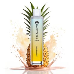 Hayati Pro Max 4000 Puffs Dual Mesh Coil Pineapple Ice Disposable Vape