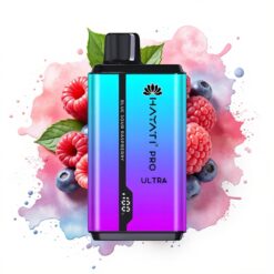 Hayati Pro Ultra 15000 Puffs 850mAh 24ml 2% Blue Sour Raspberry