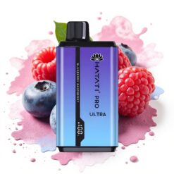 Hayati Pro Ultra 15000 Puffs 850mAh 24ml 2% Blueberry Raspberry