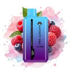 Hayati Pro Ultra 15000 Puffs 850mAh 2×12ml 2% Blackcurrant Cotton Candy Blue Raspberry