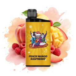 IGET Bar 3500 Puffs 1400mAh Peach Mango Raspberry Disposable Vape