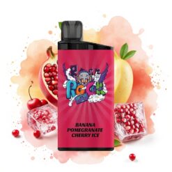 IGET Bar 3500 Puffs 1.2 Ohm Mesh Coil 1400mAh Banana Pomegranate Cherry Ice
