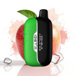 IGET Moon K5000 Puffs Double Apple Ice Disposable Vape PC 81.5g 49.5x25.3x99.4mm 1.35 Ohm Mesh