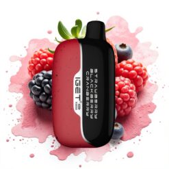 IGET Moon K5000 Puffs Strawberry Blackberry Cranberry Disposable Vape PC 1.35 Ohm Mesh Coil