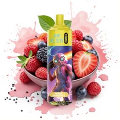 JNR Alien 10000 Puffs 850mAh 20ml Black Dragon Ice