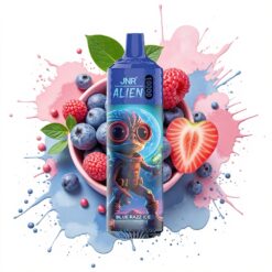 JNR Alien 10000 Puffs 850mAh 20ml Blue Razz Ice