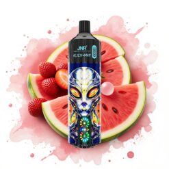 JNR Alien Max 18000 Puffs Dual Mesh LED Strawberry Watermelon Bubblegum