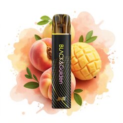 JNR Black&Golden 800 Puffs 550mAh 2ml Peach Mango Disposable Vape