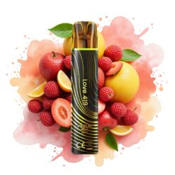 JNR Black&Golden 800 Puffs 550mAh 2ml TPD Love 419 Disposable Vape