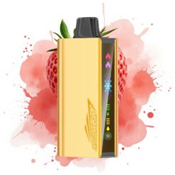 JNR Cruiser 12000 Puffs No-Charge 3500mAh Finger-Touch Aluminum Chupa Chups Strawberry