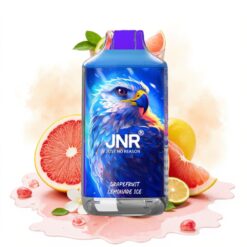 JNR Falcon 16000 Puffs 850mAh 22ml Dual Mesh Coil Type C & Lightning Smart LED Display Grapefruit Lemonade Ice