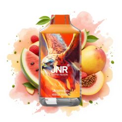 JNR Falcon 16000 Puffs 850mAh 22ml Dual Mesh Coil Watermelon Mango Peach