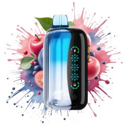 JNR Flex Ice 21000 Puffs Adjustable Airflow Touch Screen Blue Cherry Explosion