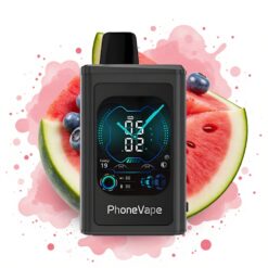 JNR PhoneVape 30000 Puffs Turbo App Controlled Blueberry Watermelon