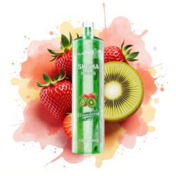 JNR Shisha Hookah 12000 Puffs 24ml 750mAh 0.6Ohm Strawberry Kiwi