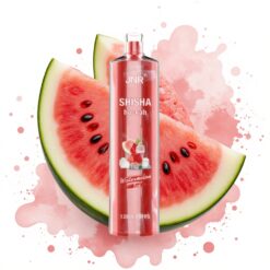 JNR Shisha Hookah 12000 Puffs 750mAh 24ml 0.6 Ohm Mesh Watermelon Ice