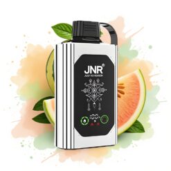 JNR Shisha Hookah Box 20500 Puffs HD Display 1000mAh 25ml Dual Mesh Coil Type-C Quick Charge Double Melon Mint