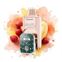 JNR VapeWatch 30000 Puffs 19mL 5% Dual Mesh Strawberry Banana