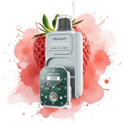 JNR VapeWatch 30000 Puffs 19mL 5% Dual Mesh Strawberry Ice