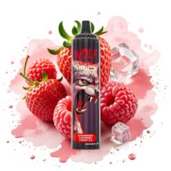JNR Wolf Niplo 10000 Puffs 1.0 Ohm Mesh 650mAh 20ml Strawberry Raspberry Cherry Ice